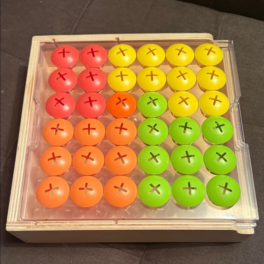 LOVEVERY Mosaic Button Board